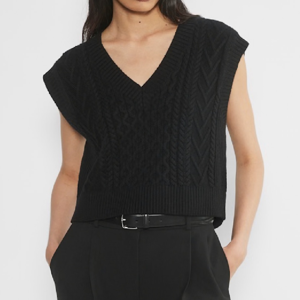 Babaton Emporia Merino Wool Sweater Vest